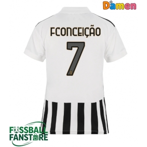 Juventus Francisco Conceicao #7 Replik Heimtrikot Damen 2026-27 Kurzarm